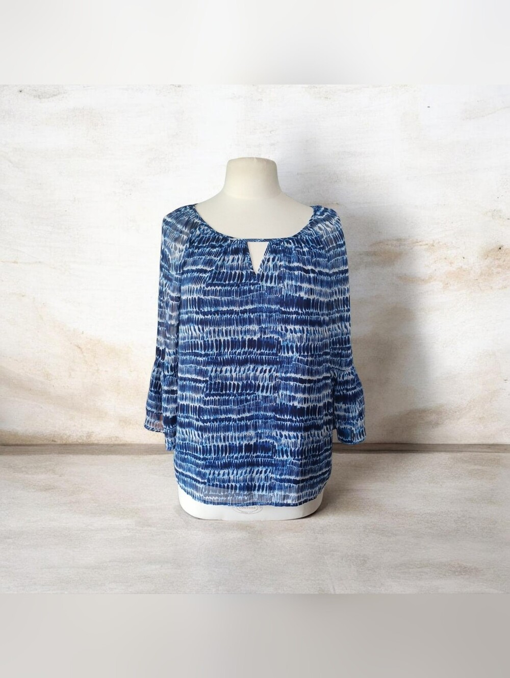 Apt.9 Blouse Sheer Sleeves